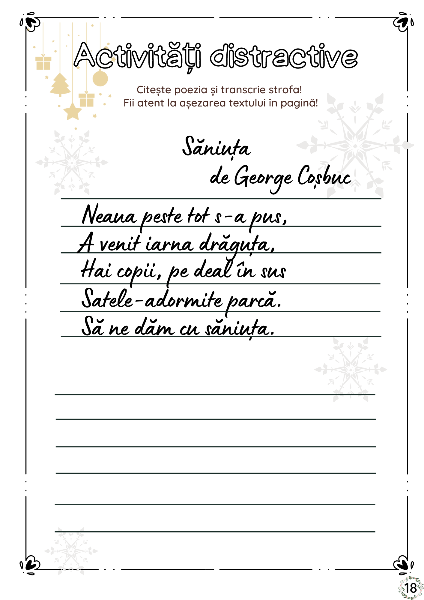 Cărticica Magică cu Activități de Iarnă cls. a IV-a-pdf