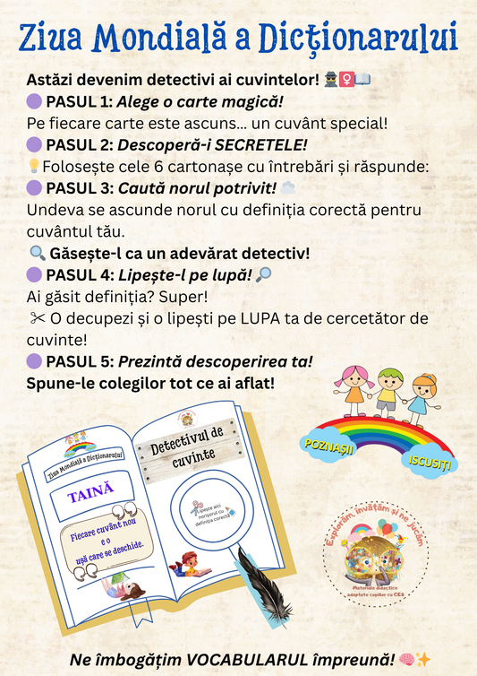 ZIUA MONDIALĂ A DICȚIONARULUI