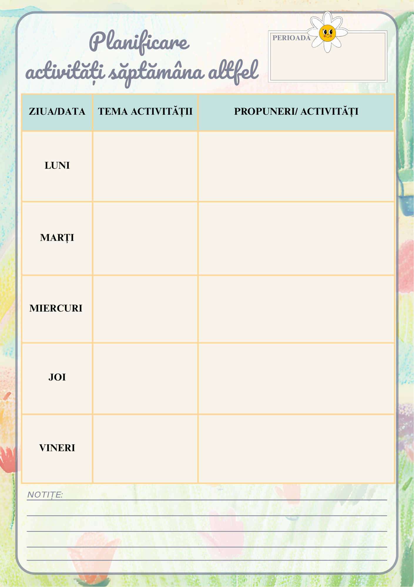Agenda Cadrului Didactic 2025-2026