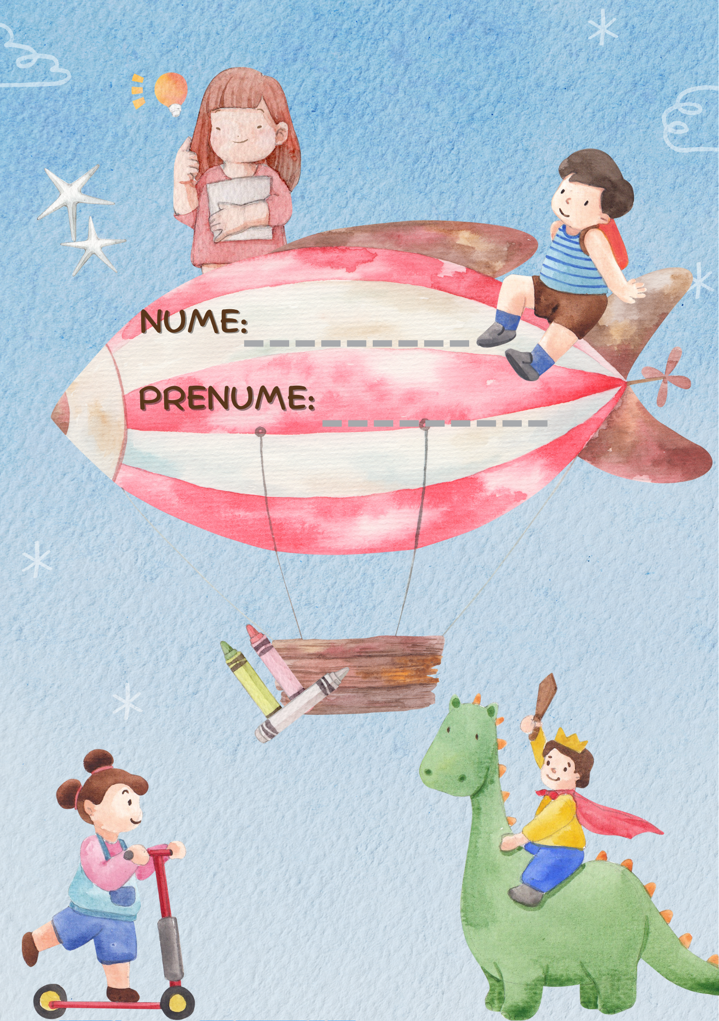 Caietul Meu cu Grafisme