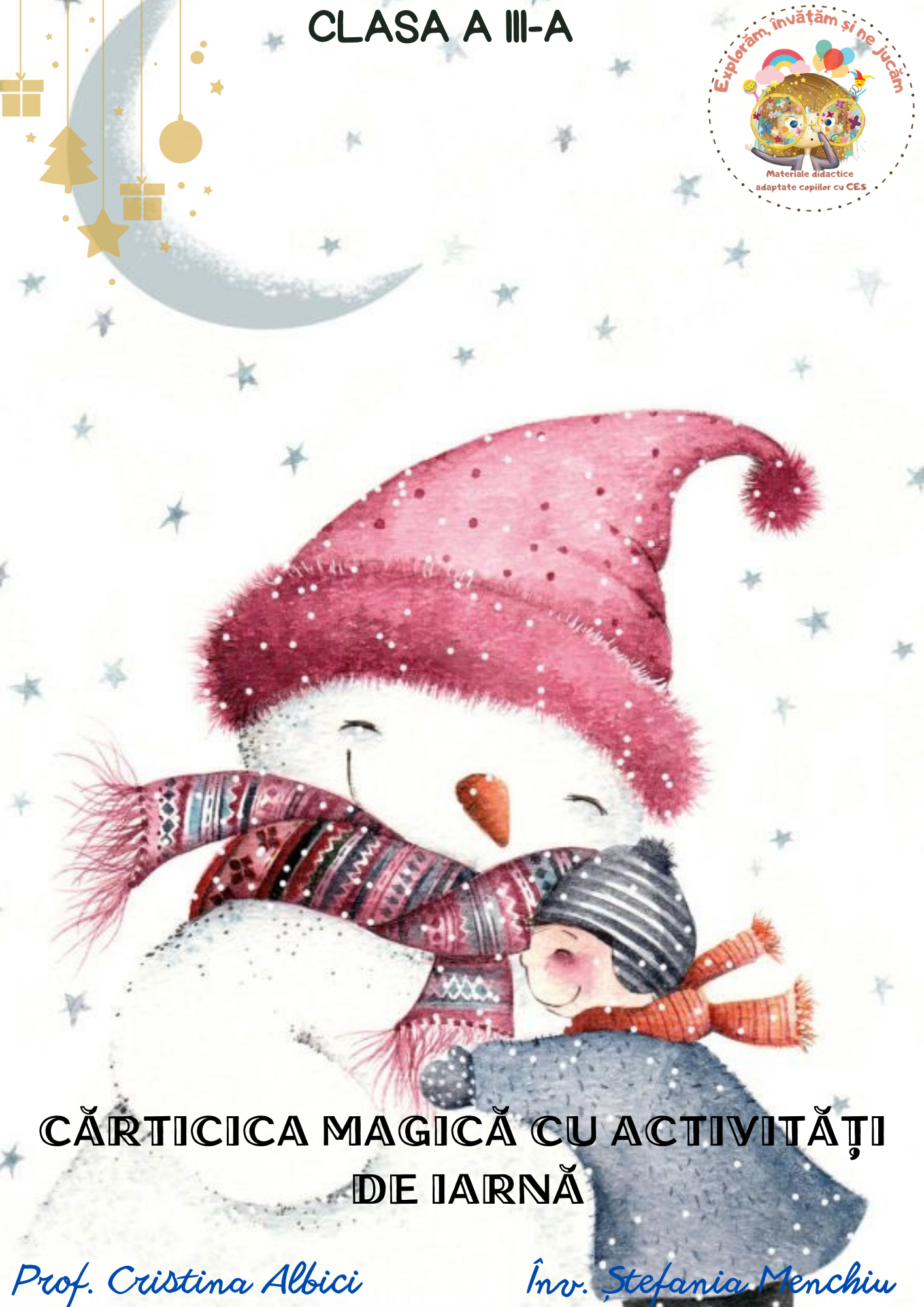 Cărticica Magică cu Activități de Iarnă cls. a III-a-pdf