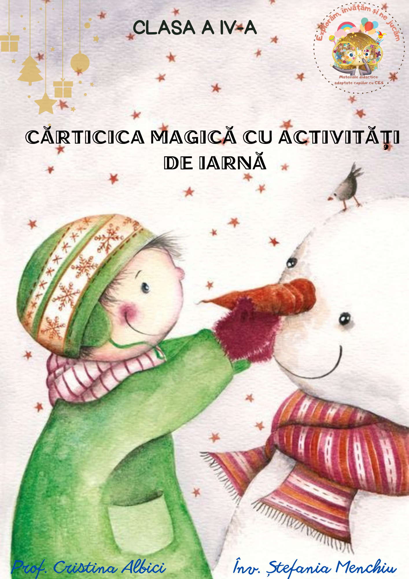 Cărticica Magică cu Activități de Iarnă cls. a IV-a-pdf