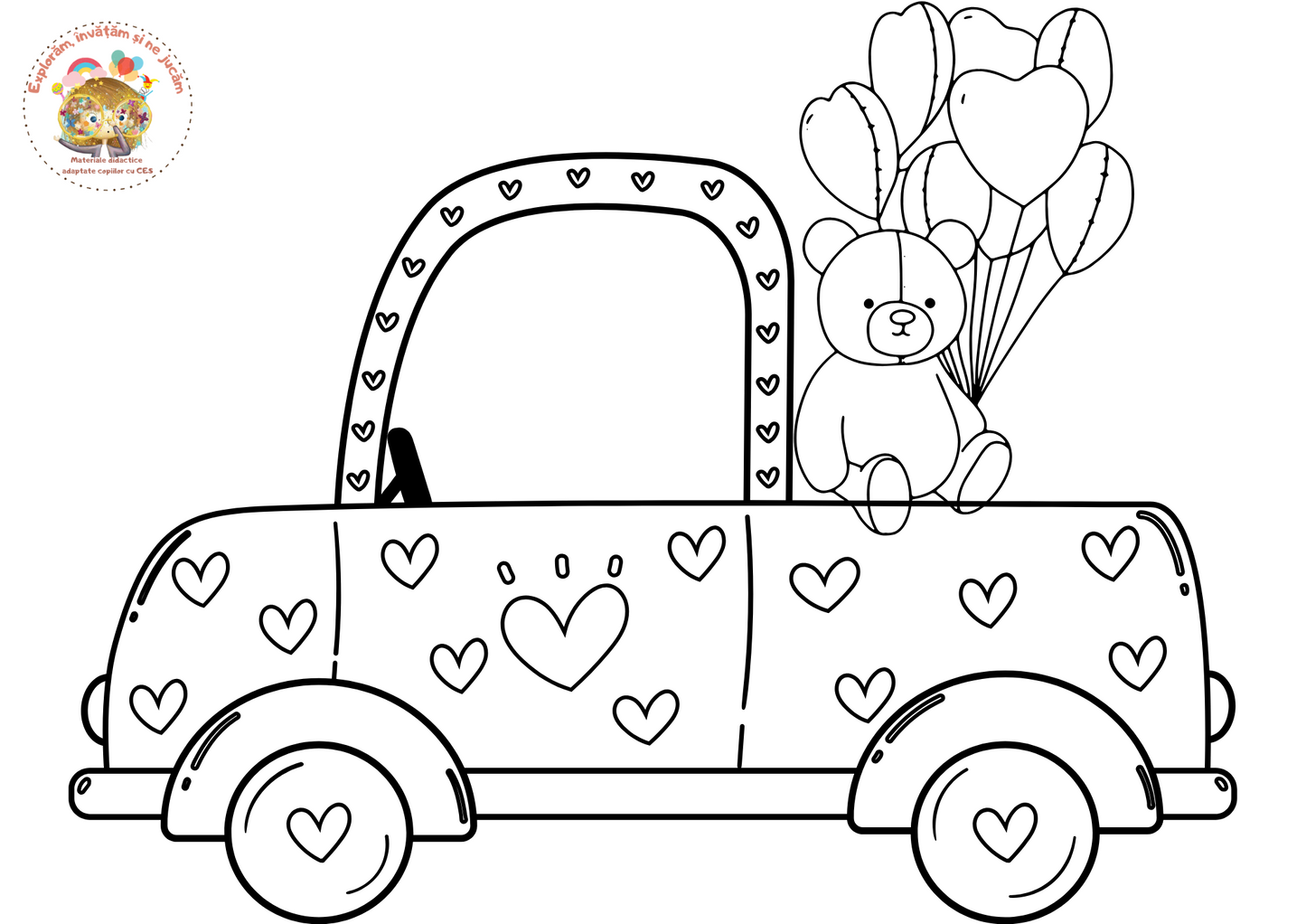 FIȘE LUCRU DRAGOBETE/SF.VALENTIN