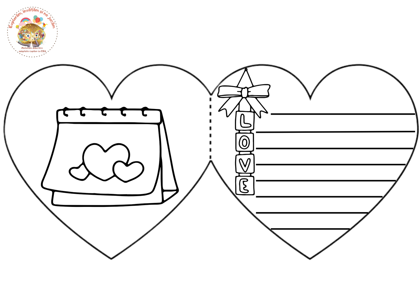 FIȘE LUCRU DRAGOBETE/SF.VALENTIN