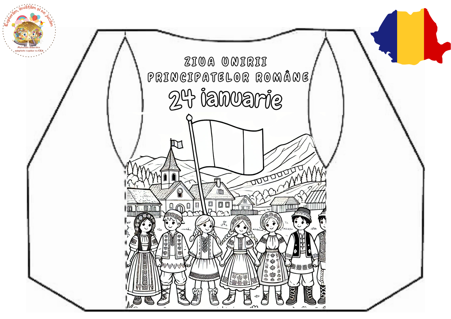 Veste 24 Ianuarie - Ziua Unirii Principatelor Române ART&CRAFT