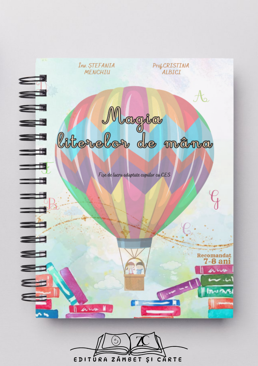 Caietul Magic de Scriere - litere de mână