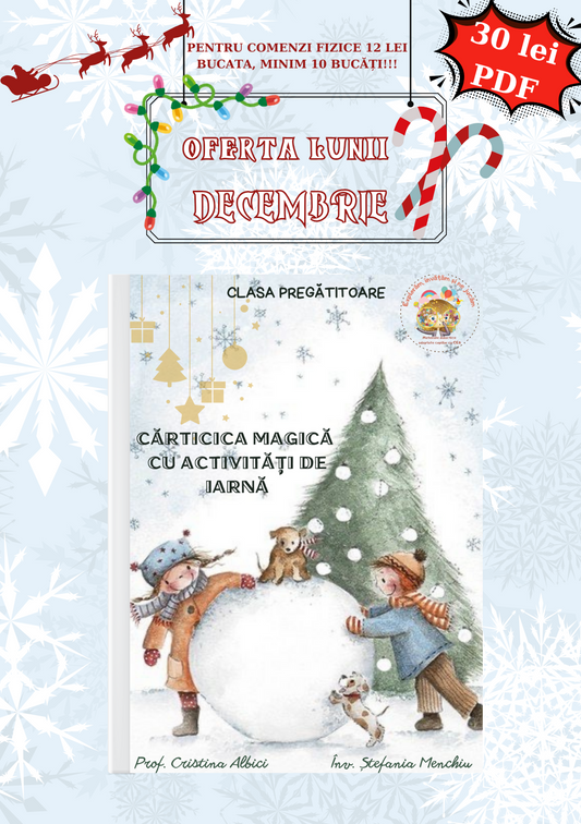 Cărticica Magică cu Activități de Iarnă CP- pdf