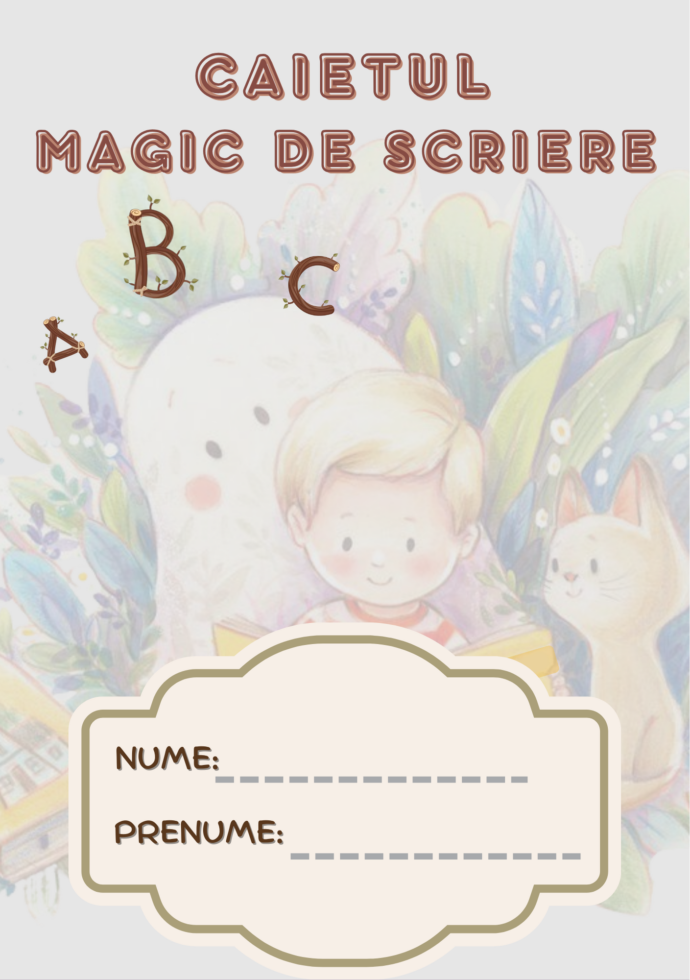 Caietul Magic de Scriere