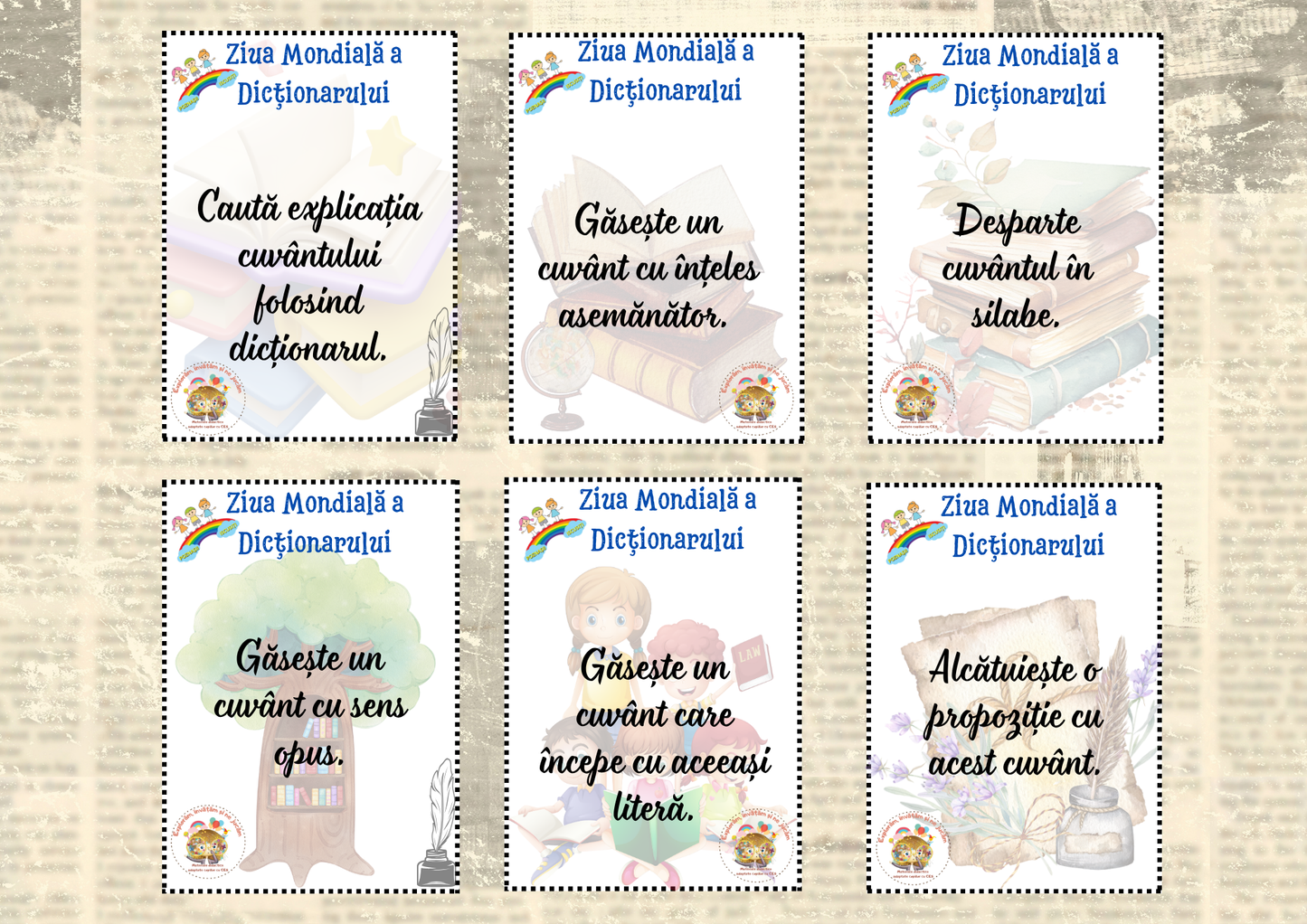 ZIUA MONDIALĂ A DICȚIONARULUI