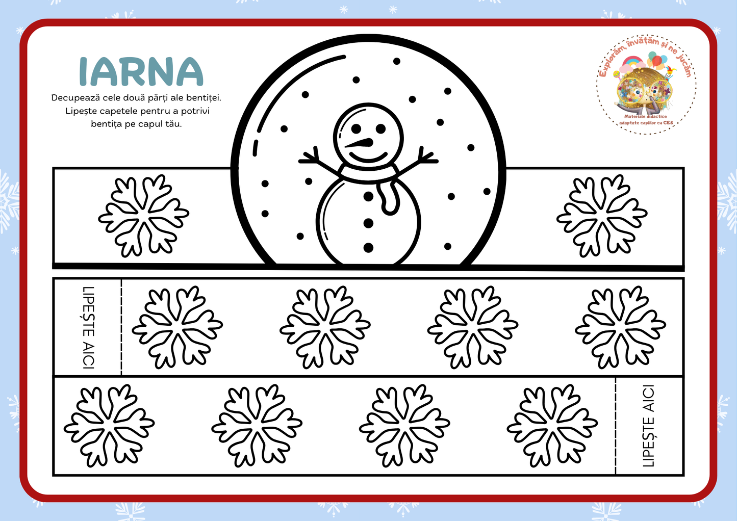 CORONIȚE CRĂCIUN/IARNĂ