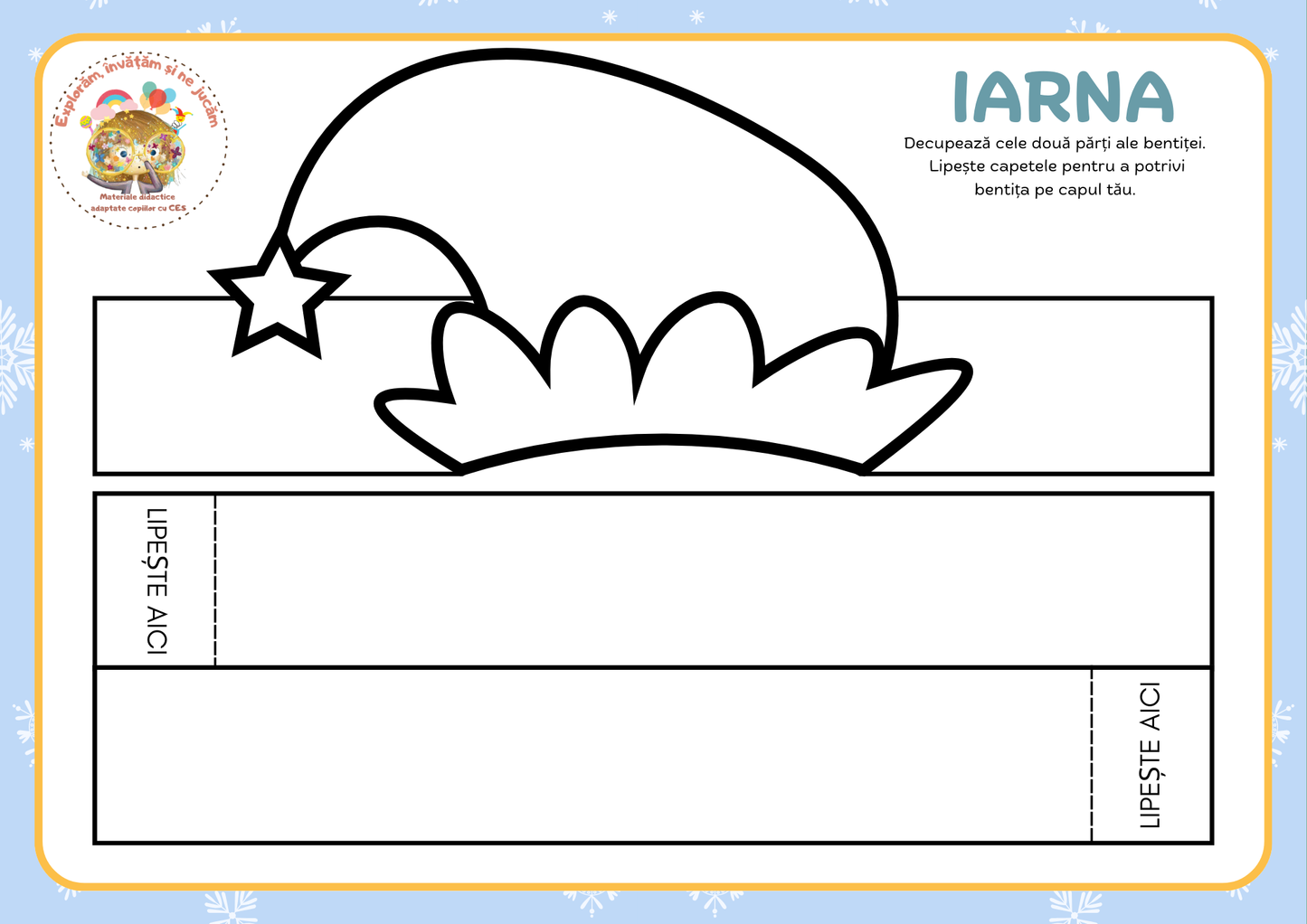 CORONIȚE CRĂCIUN/IARNĂ