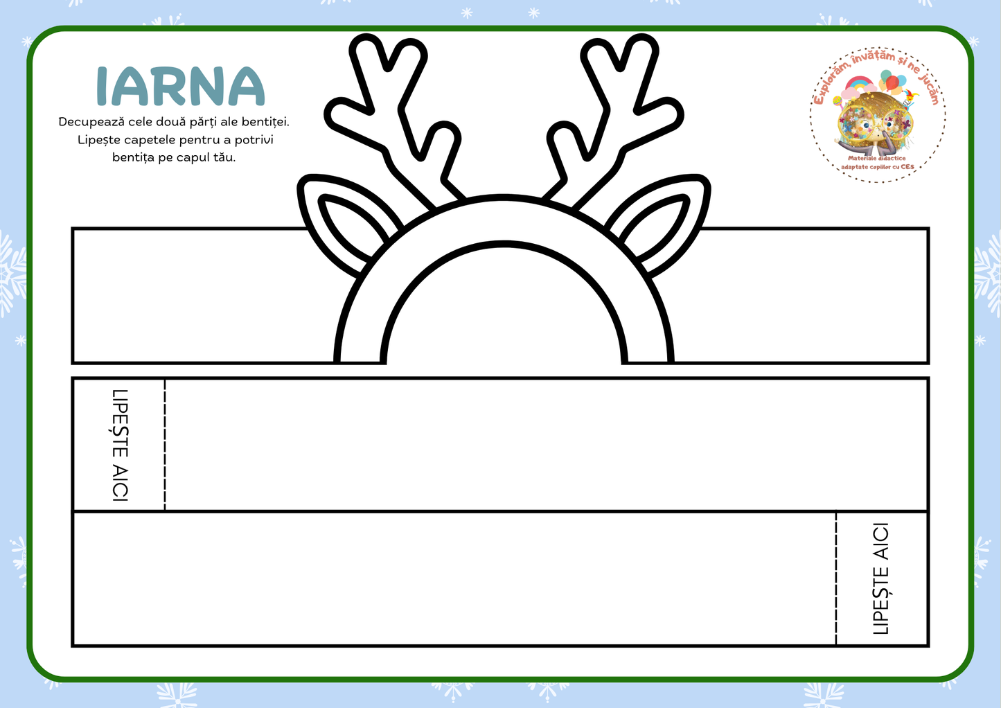 CORONIȚE CRĂCIUN/IARNĂ