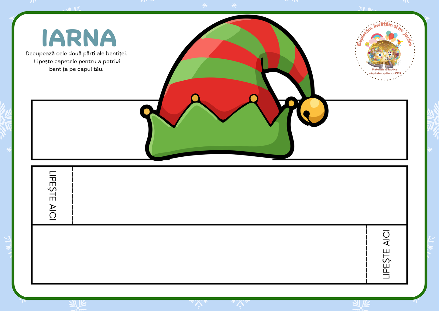 CORONIȚE CRĂCIUN/IARNĂ