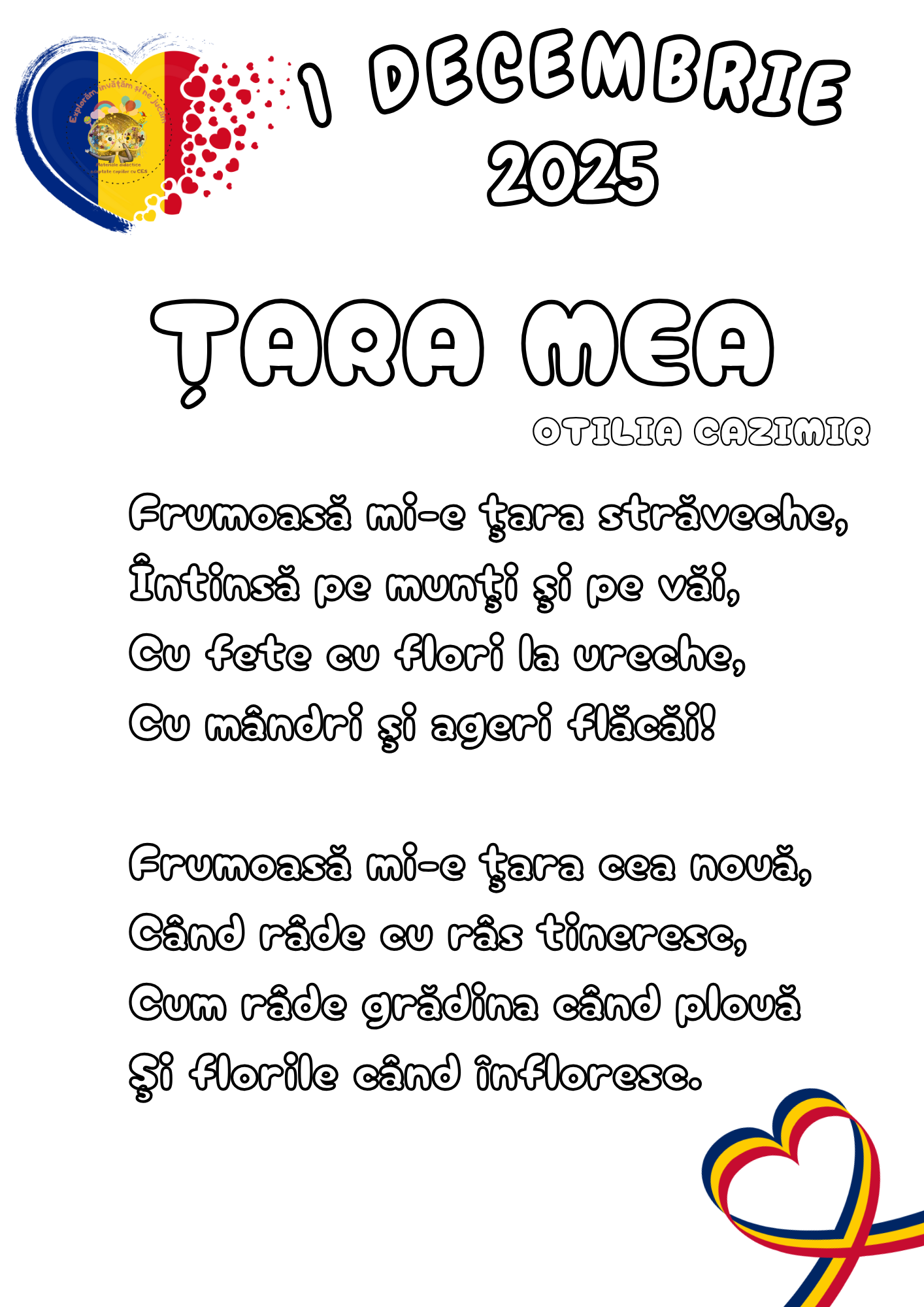 Fișe lucru 1 DECEMBRIE