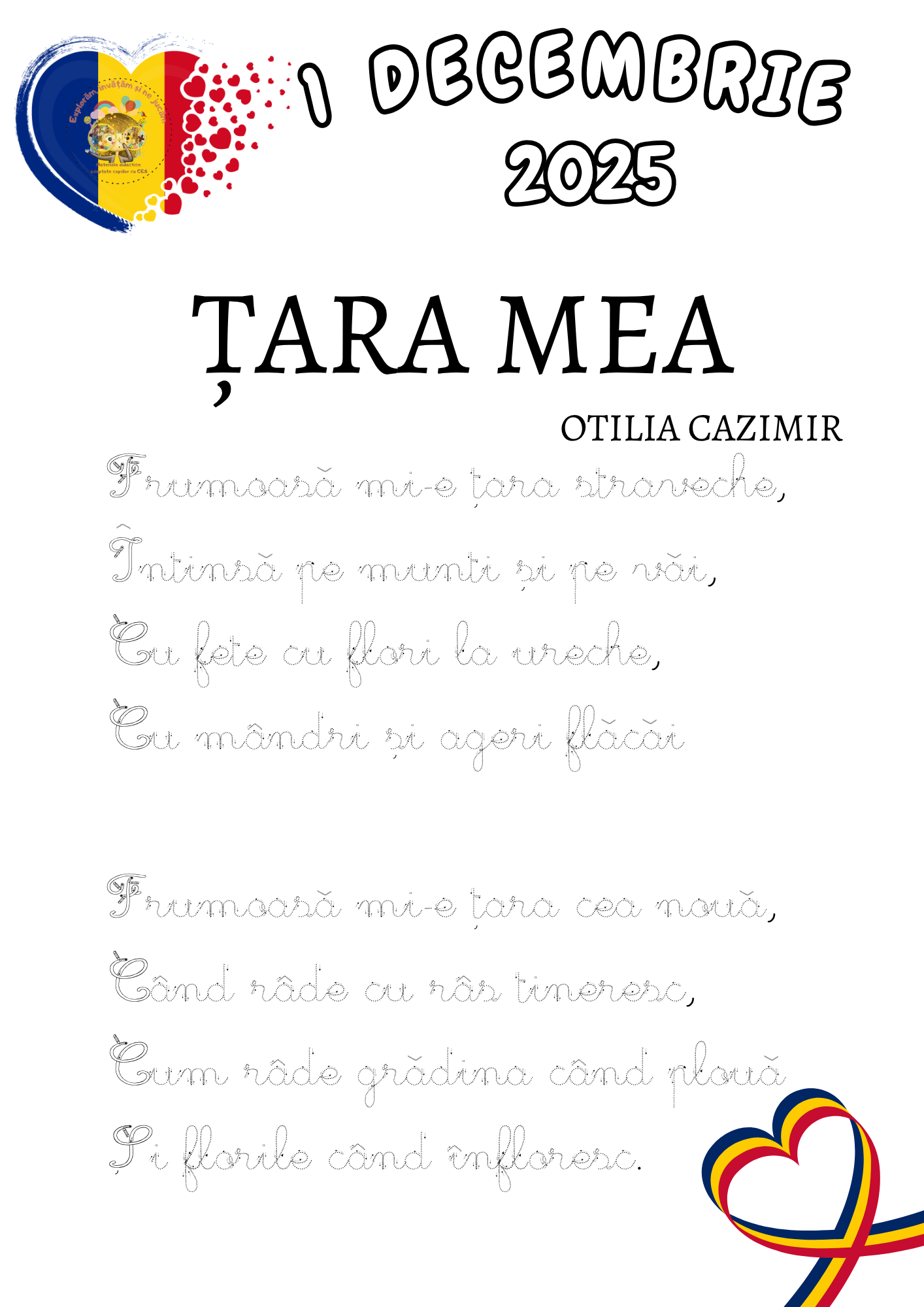 Fișe lucru 1 DECEMBRIE